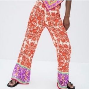Zara palazzo pants